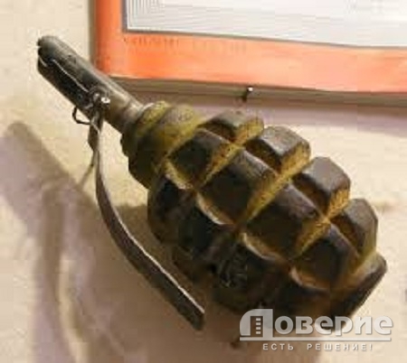 Житель Омской области хранил купленную по пьяни боевую гранату