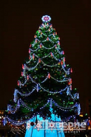 Новогоднее оформление Омска завершат к 15 декабря